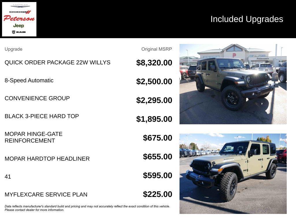 new 2026 Jeep Wrangler car, priced at $51,838
