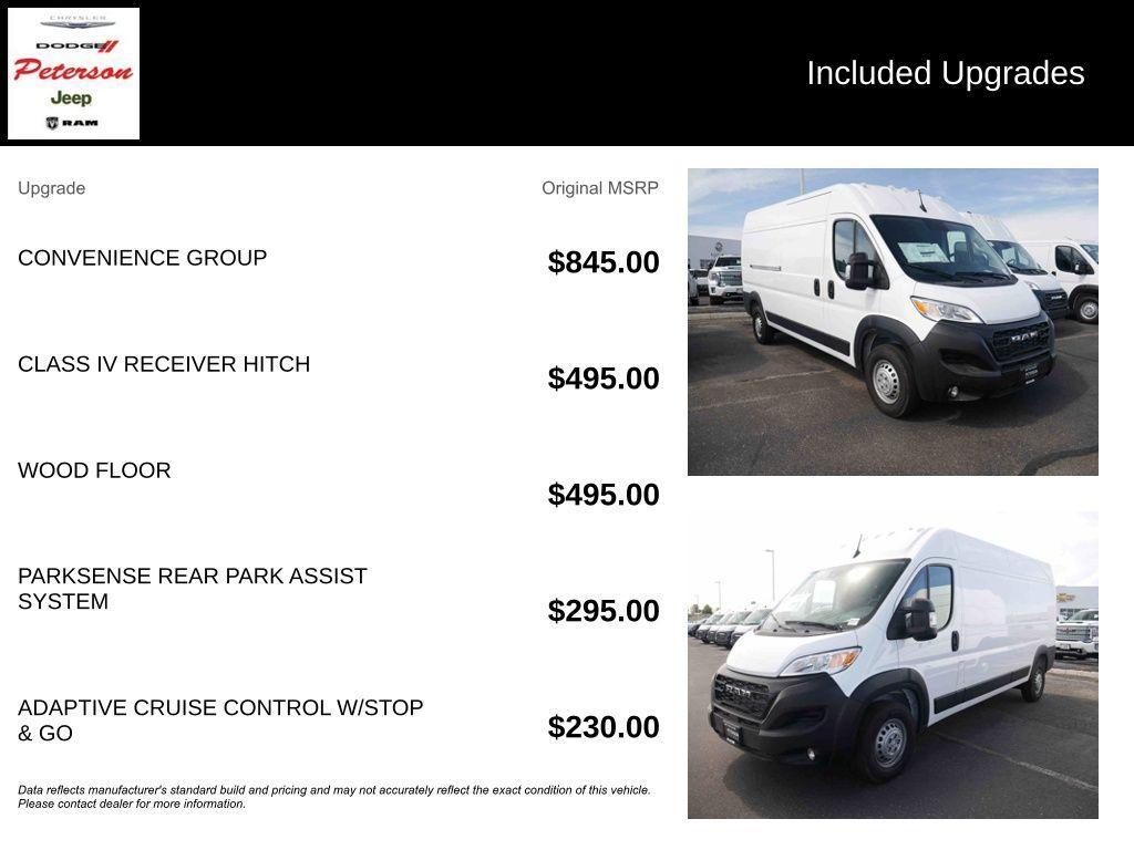 new 2025 Ram ProMaster 2500 car, priced at $40,485