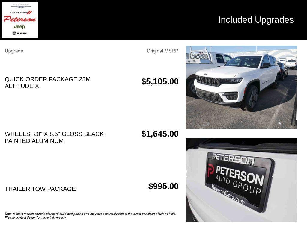 new 2025 Jeep Grand Cherokee car, priced at $42,111