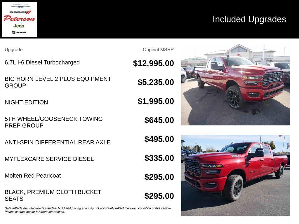 new 2026 Ram 2500 car, priced at $73,828