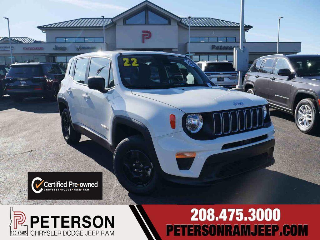 used 2022 Jeep Renegade car, priced at $20,998