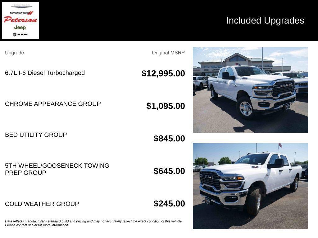 new 2026 Ram 3500 car, priced at $62,536