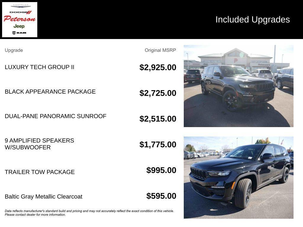 new 2025 Jeep Grand Cherokee car, priced at $52,090