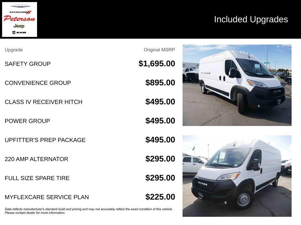 new 2026 Ram ProMaster 2500 car, priced at $50,277