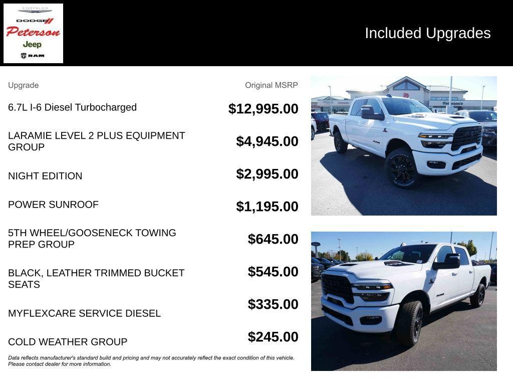 new 2026 Ram 2500 car, priced at $82,849