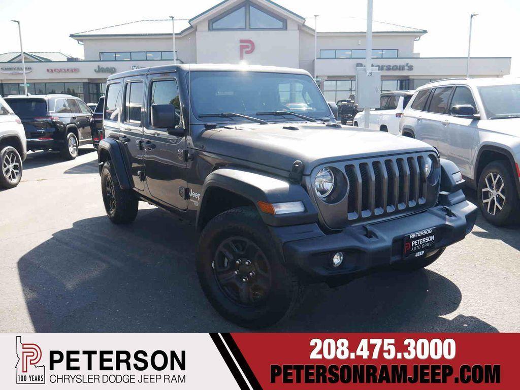 used 2018 Jeep Wrangler Unlimited car, priced at $25,998