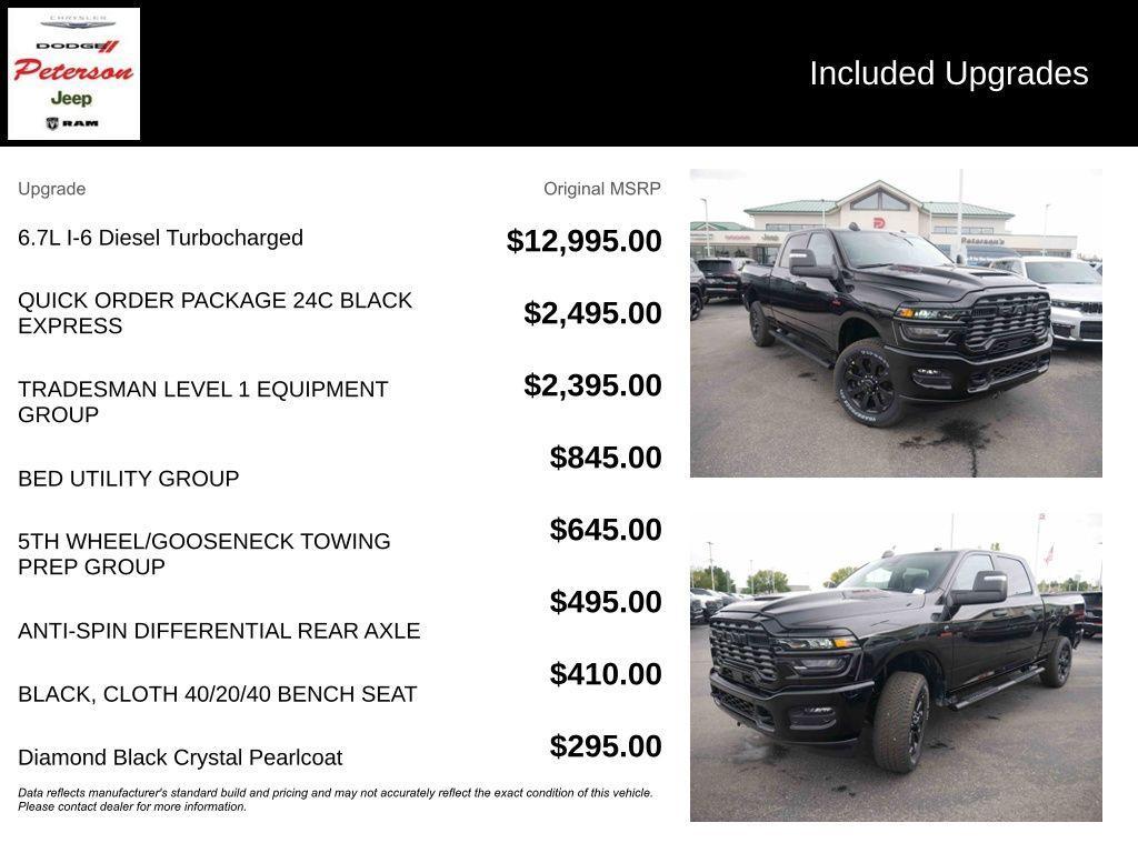 new 2026 Ram 2500 car, priced at $63,979