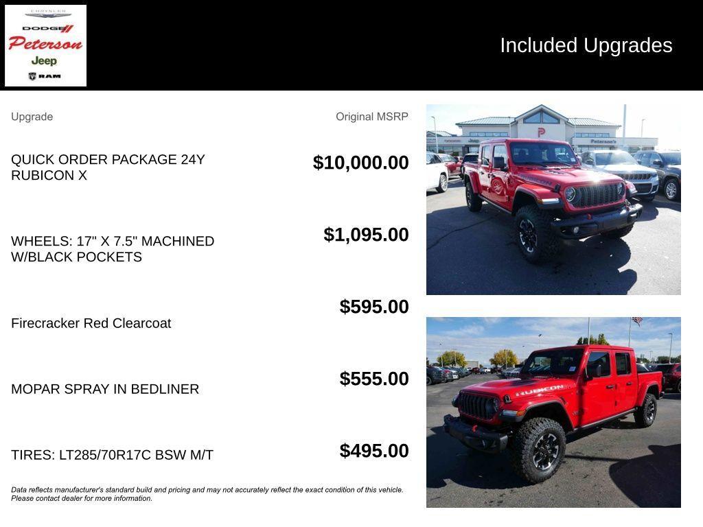 new 2025 Jeep Gladiator car, priced at $52,252
