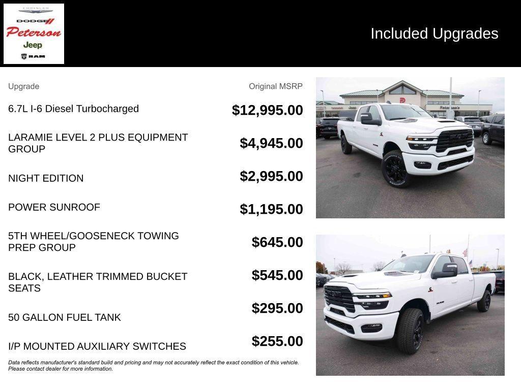 new 2026 Ram 3500 car, priced at $83,895