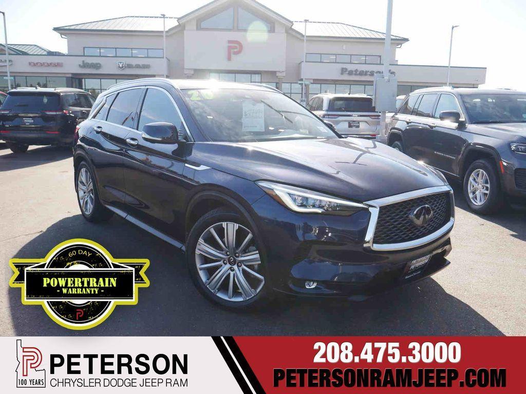 used 2020 INFINITI QX50 car, priced at $27,499