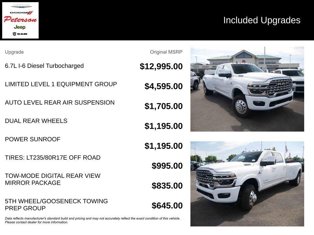 new 2026 Ram 3500 car, priced at $89,561