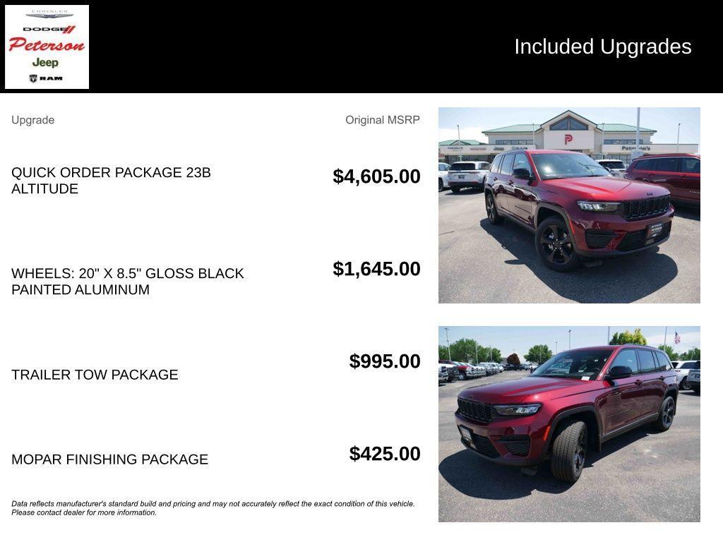 new 2025 Jeep Grand Cherokee car, priced at $39,637