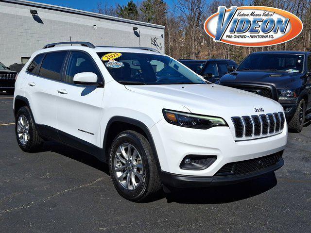 used 2021 Jeep Cherokee car, priced at $24,917