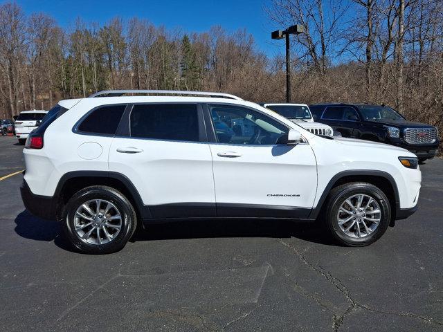 used 2021 Jeep Cherokee car, priced at $24,917