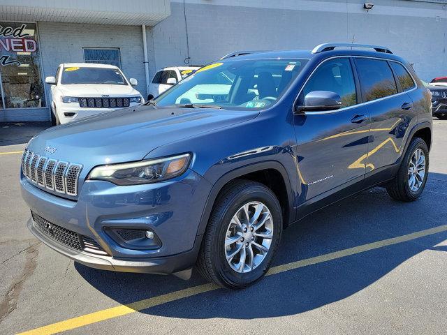 used 2021 Jeep Cherokee car, priced at $26,444
