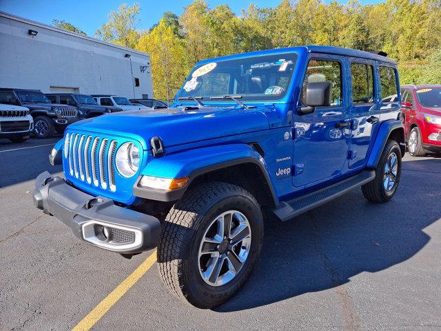 used 2022 Jeep Wrangler Unlimited car, priced at $41,447