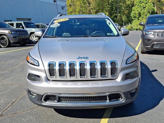 used 2018 Jeep Cherokee car, priced at $19,877