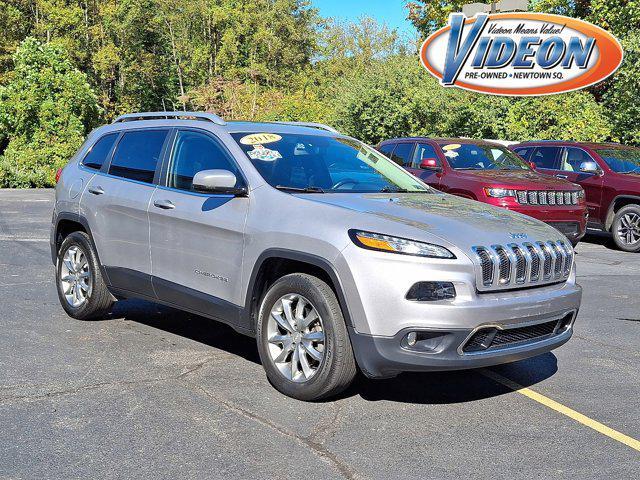 used 2018 Jeep Cherokee car, priced at $19,877