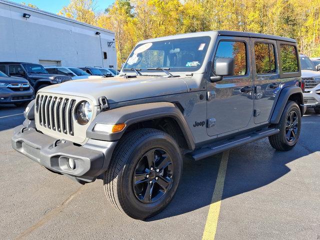 used 2021 Jeep Wrangler Unlimited car, priced at $33,919