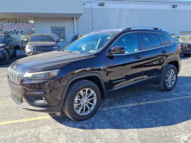 used 2021 Jeep Cherokee car, priced at $24,414