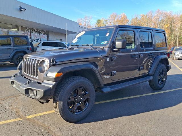 used 2021 Jeep Wrangler Unlimited car, priced at $32,887