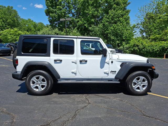 used 2021 Jeep Wrangler Unlimited car, priced at $31,414