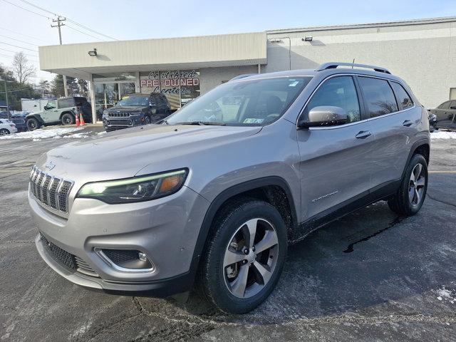 used 2021 Jeep Cherokee car, priced at $25,447