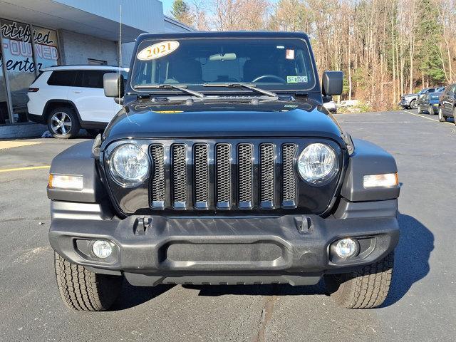 used 2021 Jeep Wrangler Unlimited car, priced at $30,887