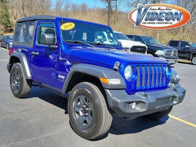 used 2018 Jeep Wrangler car, priced at $19,401