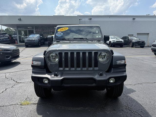 used 2021 Jeep Wrangler Unlimited car, priced at $33,887