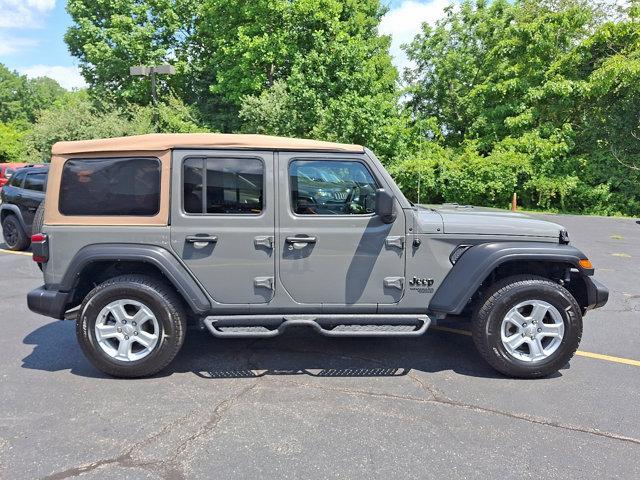 used 2021 Jeep Wrangler Unlimited car, priced at $33,887
