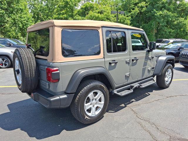 used 2021 Jeep Wrangler Unlimited car, priced at $33,887