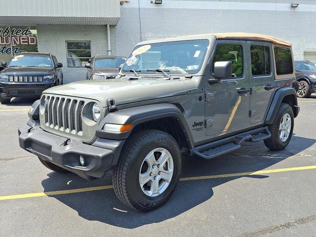 used 2021 Jeep Wrangler Unlimited car, priced at $33,887