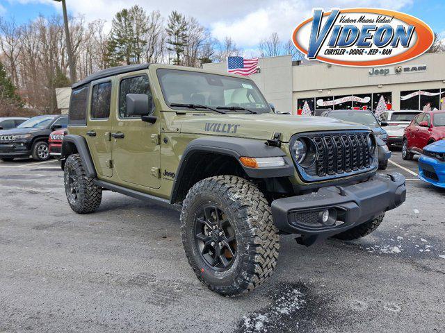 new 2025 Jeep Wrangler car, priced at $51,180