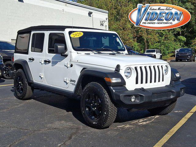 used 2020 Jeep Wrangler Unlimited car, priced at $28,414