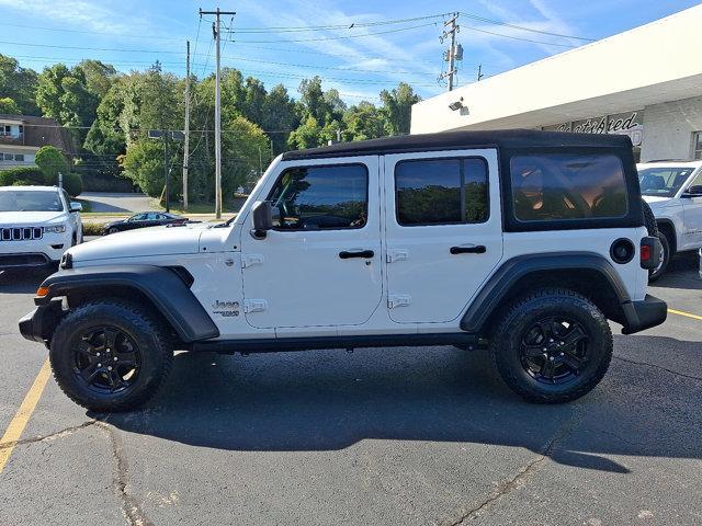used 2020 Jeep Wrangler Unlimited car, priced at $28,414