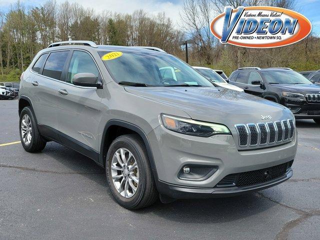 used 2021 Jeep Cherokee car, priced at $25,677