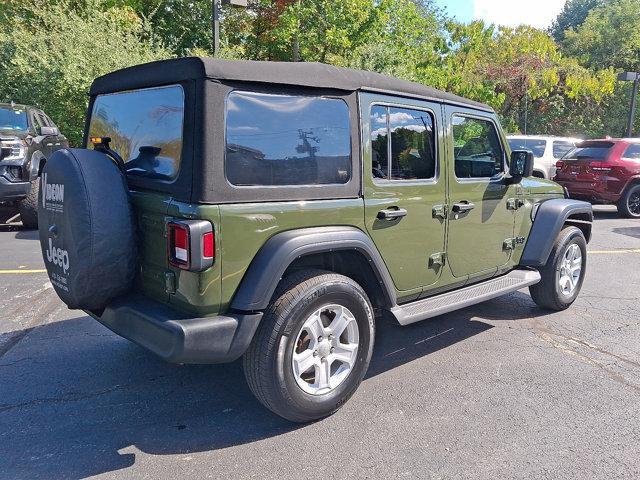 used 2021 Jeep Wrangler Unlimited car, priced at $33,447