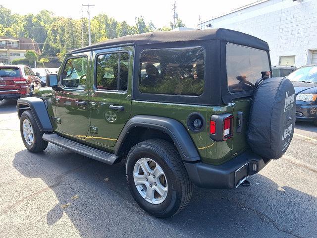 used 2021 Jeep Wrangler Unlimited car, priced at $33,447