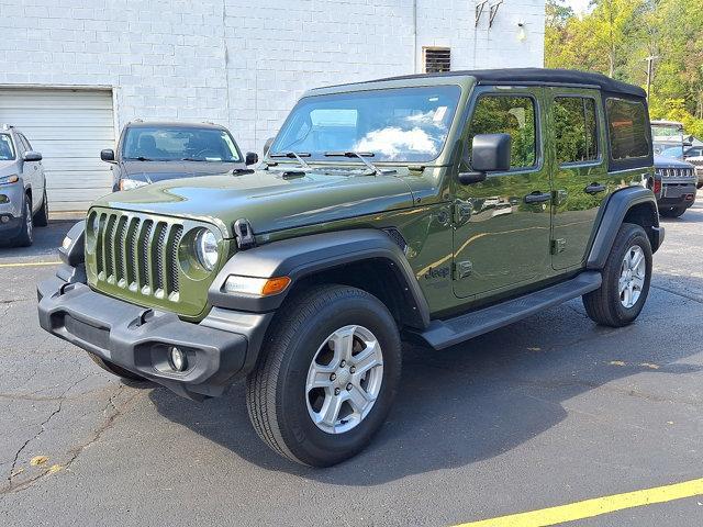 used 2021 Jeep Wrangler Unlimited car, priced at $33,447