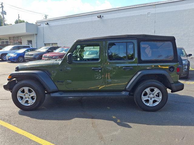 used 2021 Jeep Wrangler Unlimited car, priced at $33,447