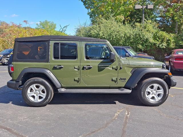 used 2021 Jeep Wrangler Unlimited car, priced at $33,447