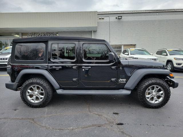 used 2020 Jeep Wrangler Unlimited car, priced at $31,414