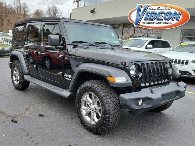 used 2020 Jeep Wrangler Unlimited car, priced at $30,547