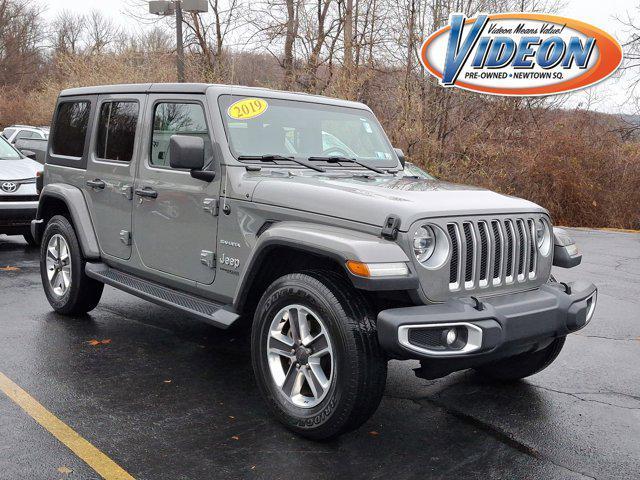 used 2019 Jeep Wrangler Unlimited car, priced at $30,887