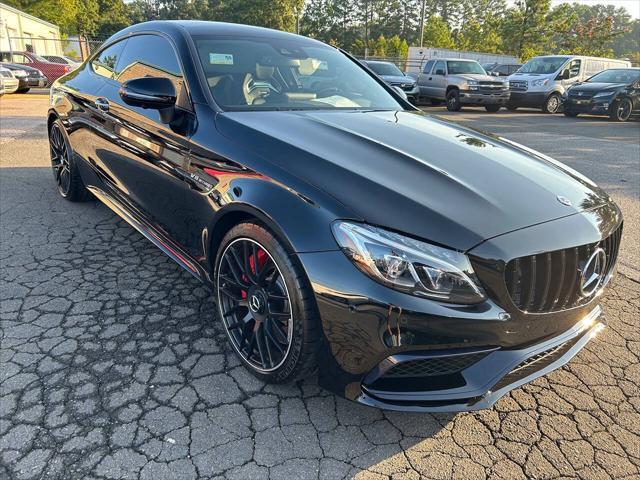 used 2018 Mercedes-Benz AMG C 63 car, priced at $51,900