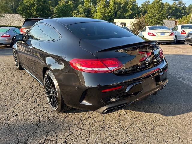 used 2018 Mercedes-Benz AMG C 63 car, priced at $51,900