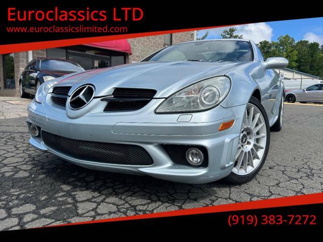 used 2005 Mercedes-Benz SLK-Class car, priced at $23,900