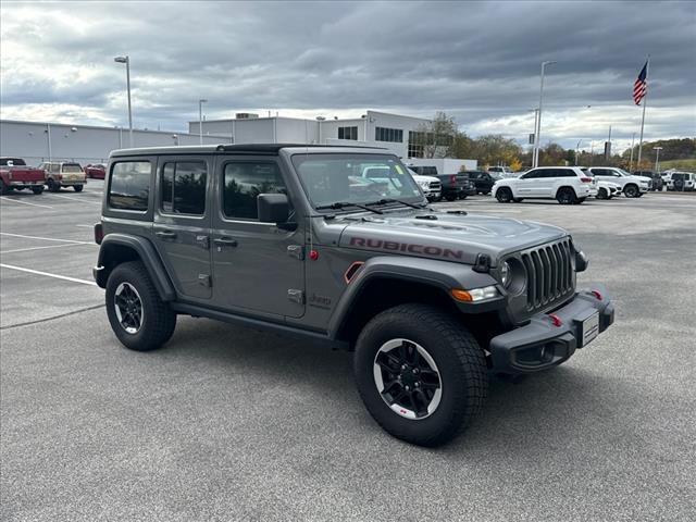 used 2021 Jeep Wrangler Unlimited car, priced at $34,524