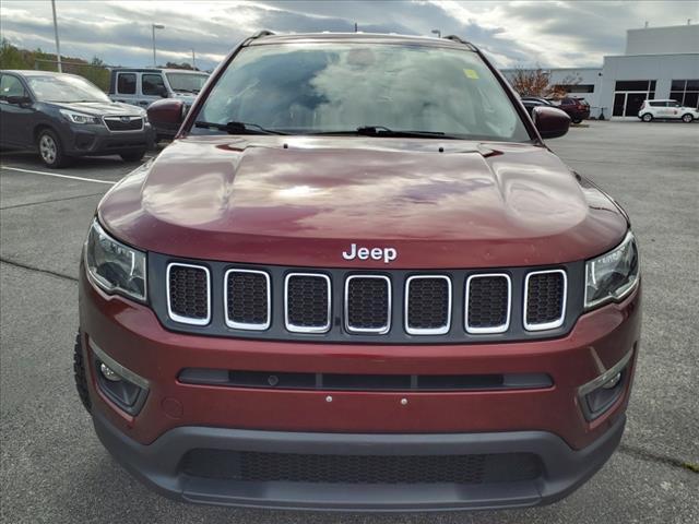 used 2021 Jeep Compass car, priced at $17,898